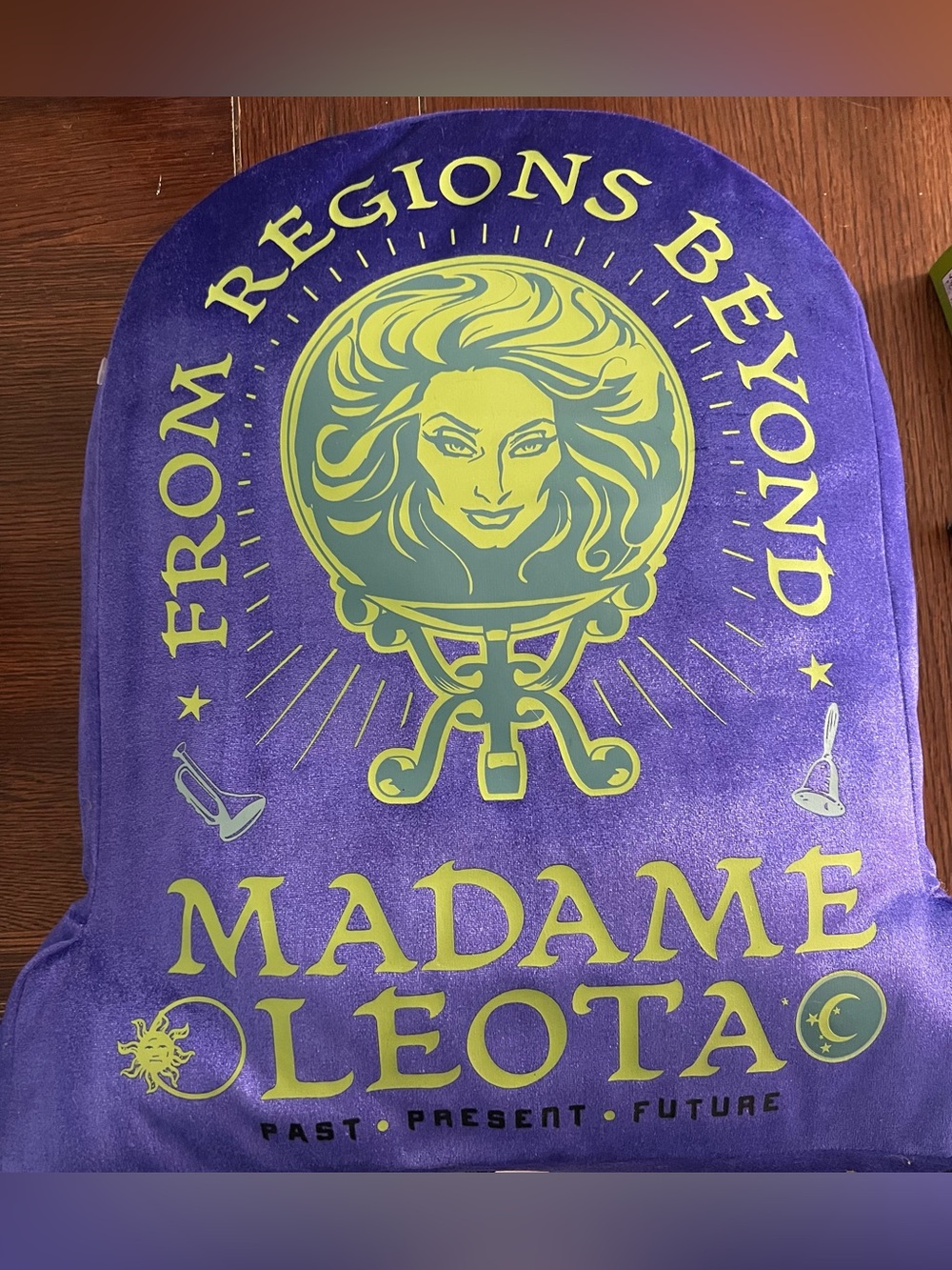 Disney pillow haunted mansion Madame Leota Purple